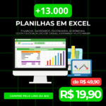 Pacote Com +13.000 Planilhas Prontas Em Excel